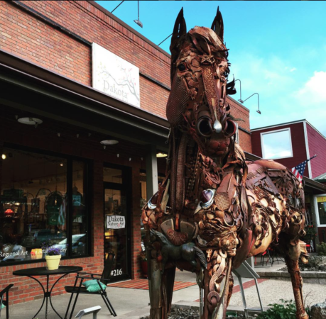 Horse Statue Hill City South Dakota