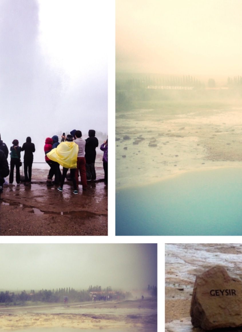 Scenes from Geysir and Strokkur