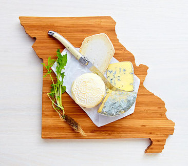 A. Herloom MO cutting board. Photo courtesy of Etsy