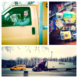 Gearing up for our road trip. Had a few import requests. Pictured here: Gates' BBQ Sauce, Boulevard Beer