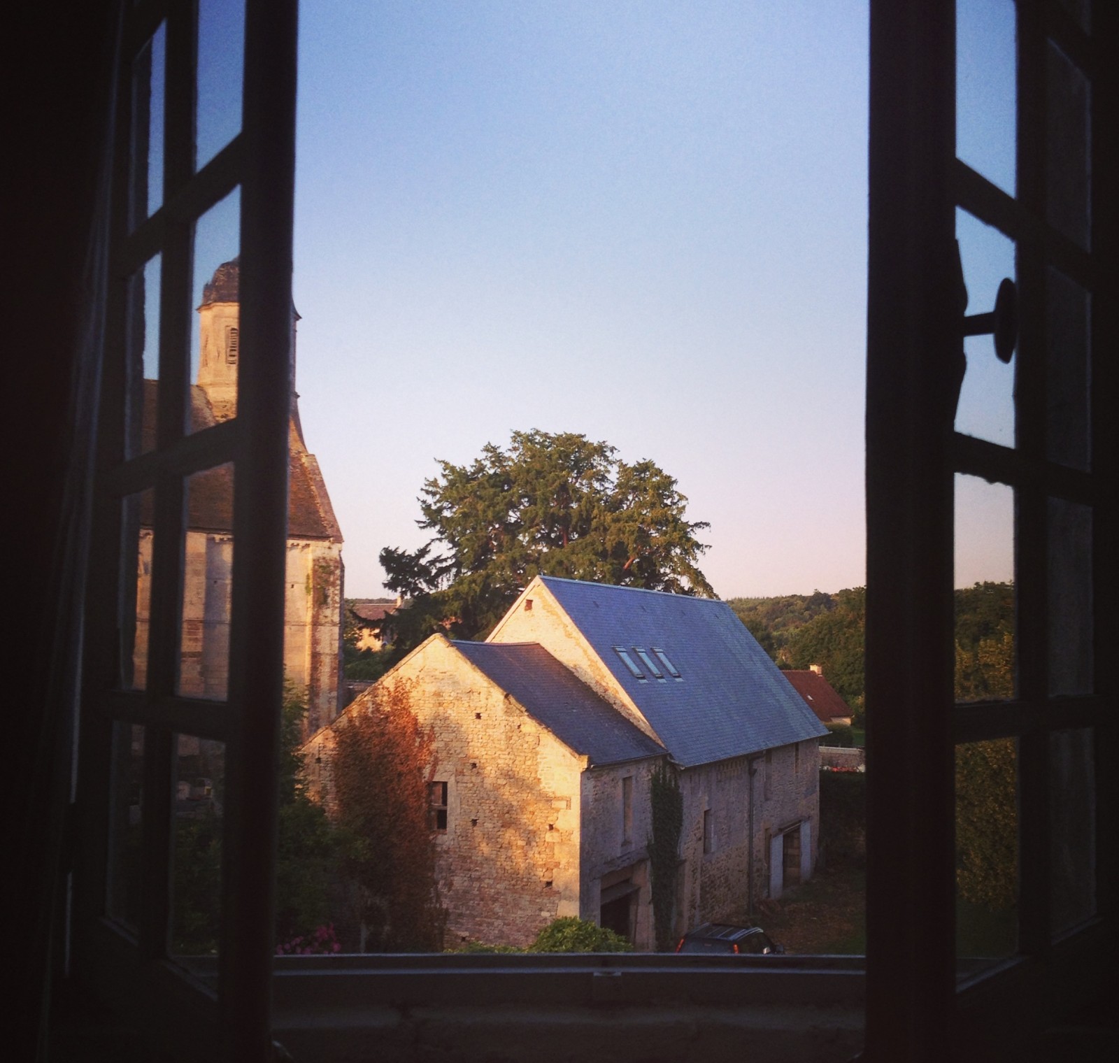 Outside our bedroom window
