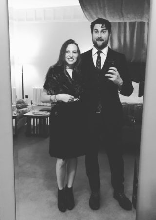 Tartan-clad Christmas dinner lough eske donegal ireland